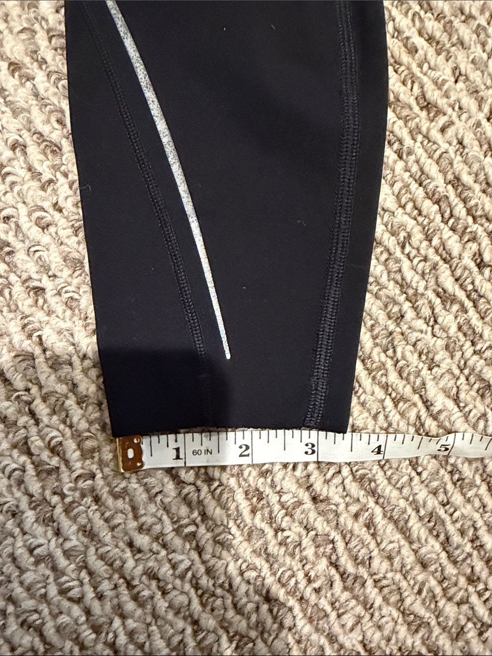 Lululemon Pants Womens 0 Black Base Pace High-Rise HR Reflective Tight 25" - Picture 11 of 12